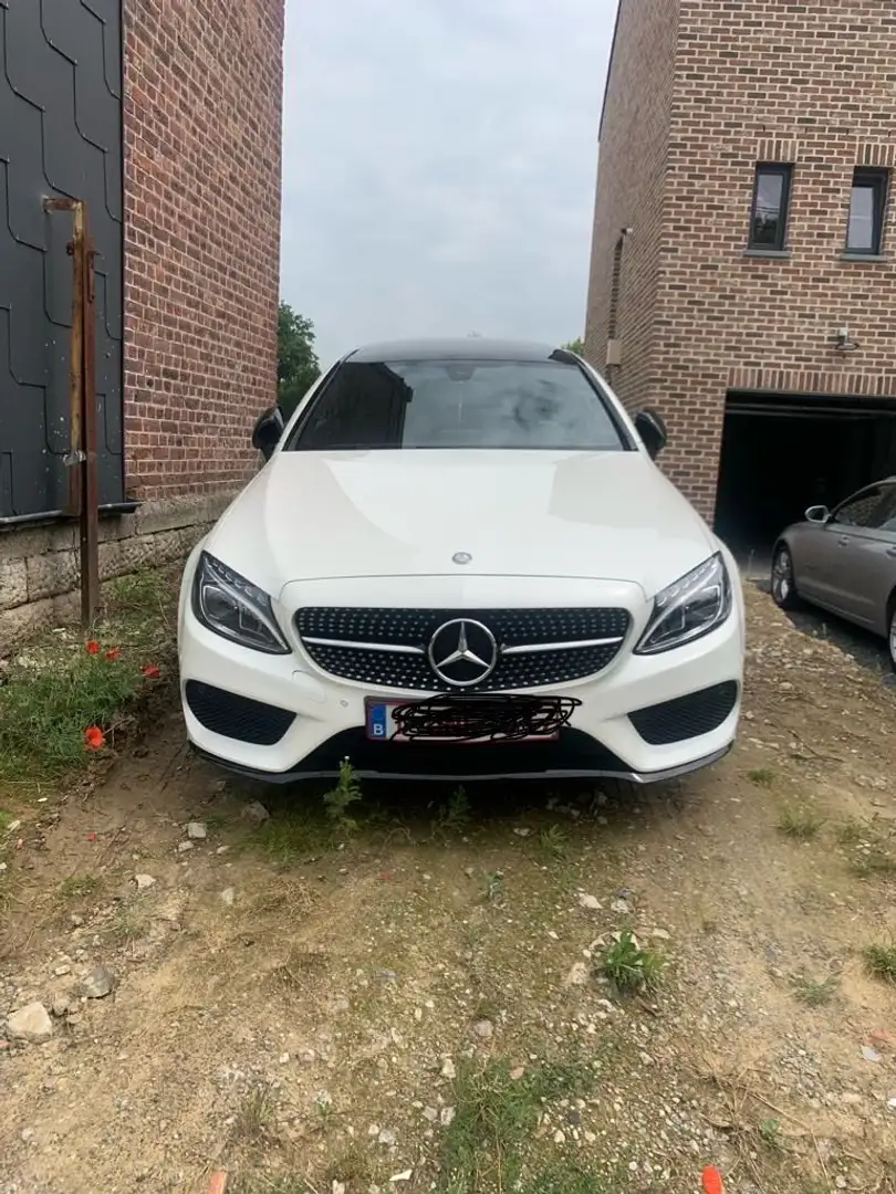 Mercedes-Benz C 180 Coupe Wit - 1