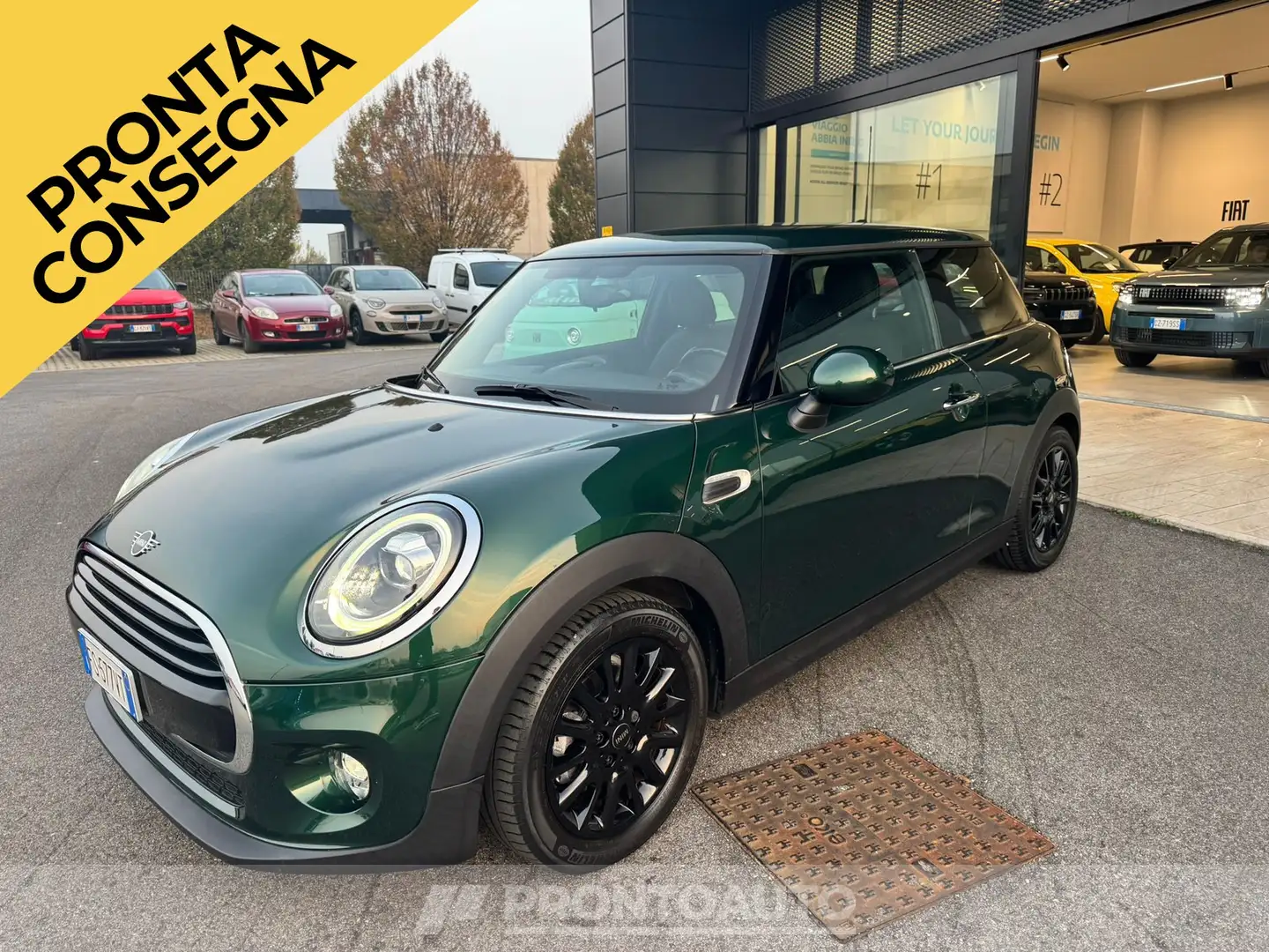 MINI Cooper 3p 1.5 business Groen - 1