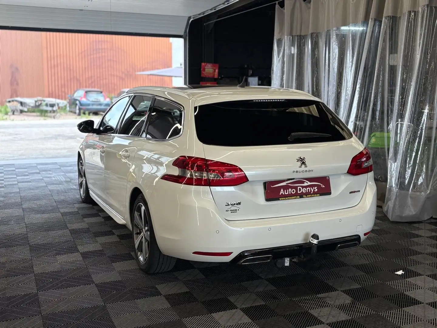Peugeot 308 GT-LINE AUTOMATIQUE 1.6Hdi bj. 2017 GEKEURD Euro 6 Gris - 2
