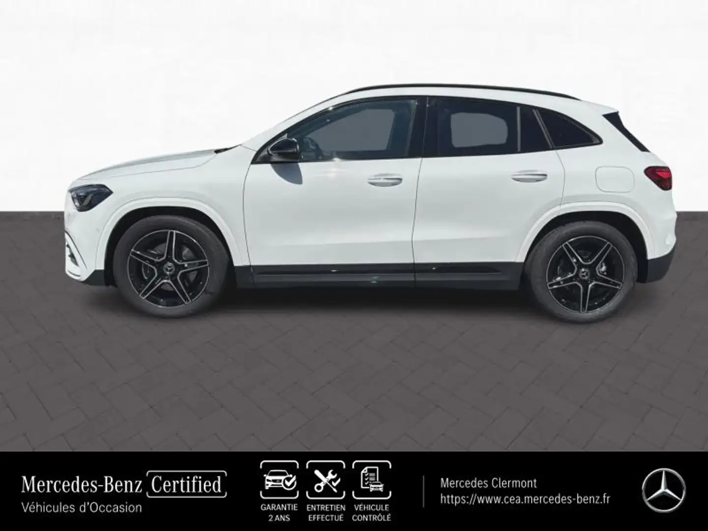 Mercedes-Benz GLA 180 180 d 116ch AMG Line 8G-DCT Blanc - 2