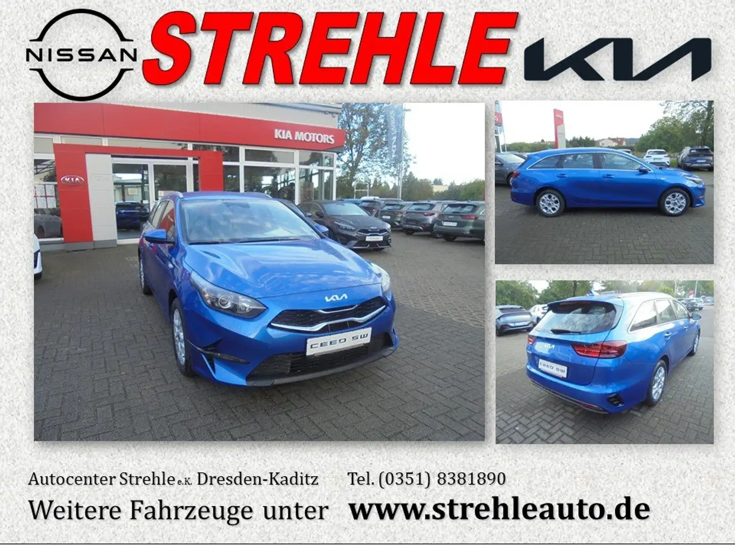 Kia Ceed SW / cee'd SW Vision 1.5 T-GDI 6MT Komfort+ Azul - 1