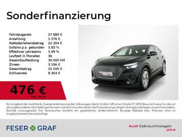 Sportback e-tron 40 Rückfahrkamera/ Navi Plus/ vir