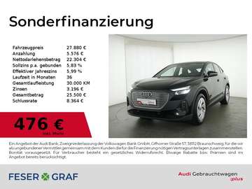 Sportback e-tron 40 Rückfahrkamera/ Navi Plus/ vir