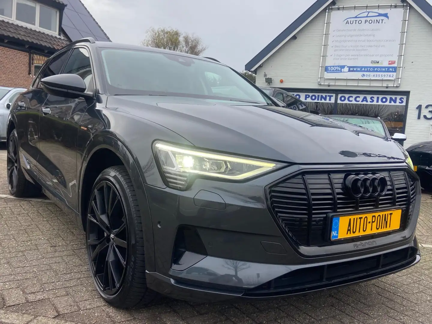 Audi e-tron 50 QUATTRO/PANO/S-LINE 22INCH/BTW/LUCHTVERING Gris - 2