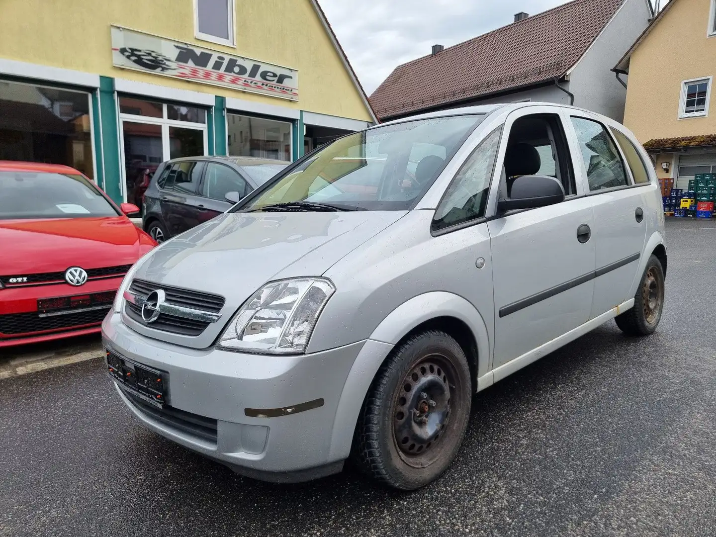 Opel Meriva 1.6 Automatik KEIN-TÜV!!! KLIMA+8-FACH Silver - 1