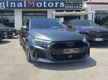 RS3 Sportback 2.5 tfsi quattro s-tronic/PROMO/PRONTA CONS/SEDILI A GUSCIO IN CARBONIO/TETTO/PACC RS/LIM 280/HEAD UP/SONO