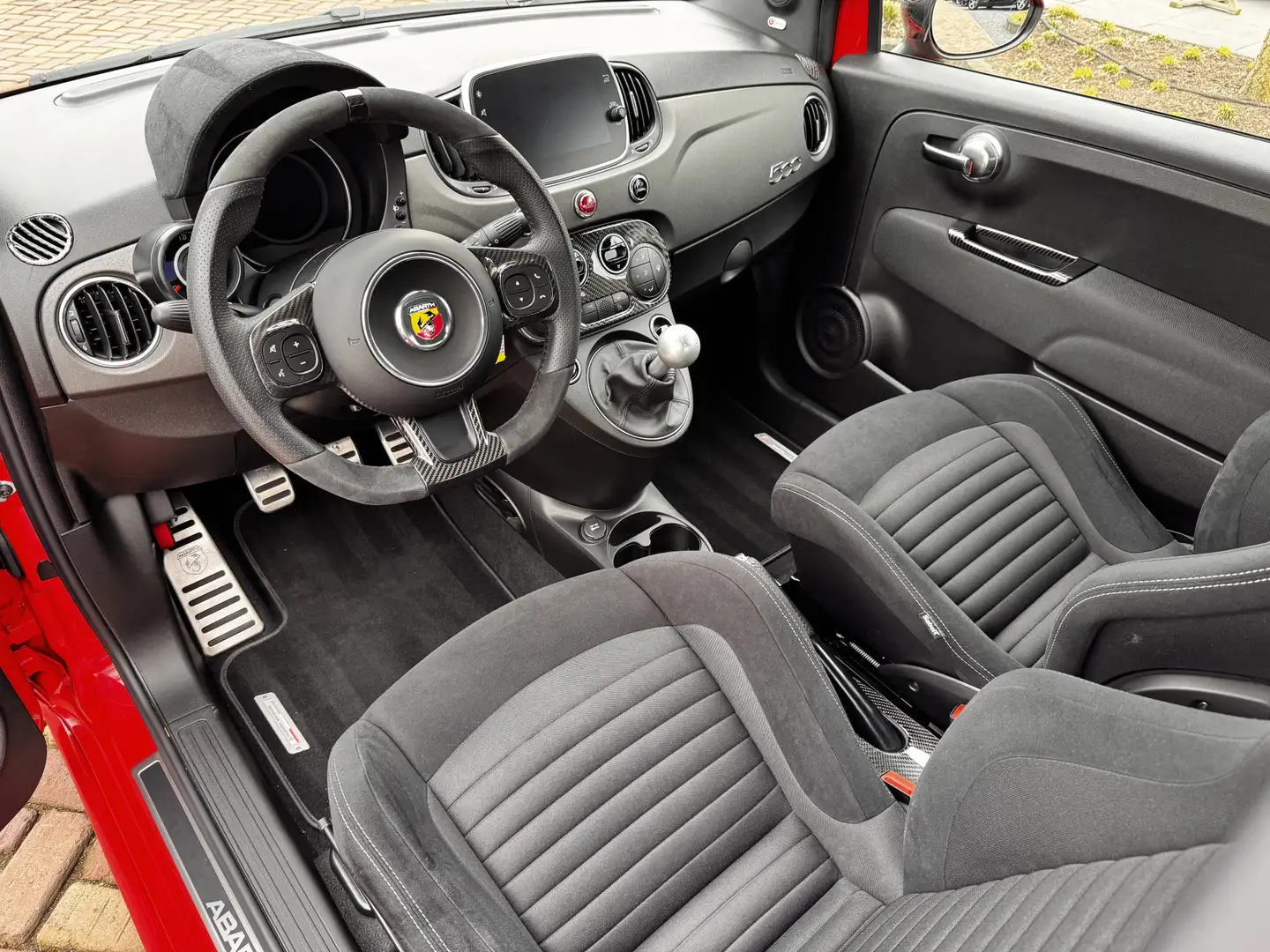 Fiat 500 Abarth 595 1.4 T-Jet Competizione | Sabelt | 1e Eig | NIE Rojo - 2