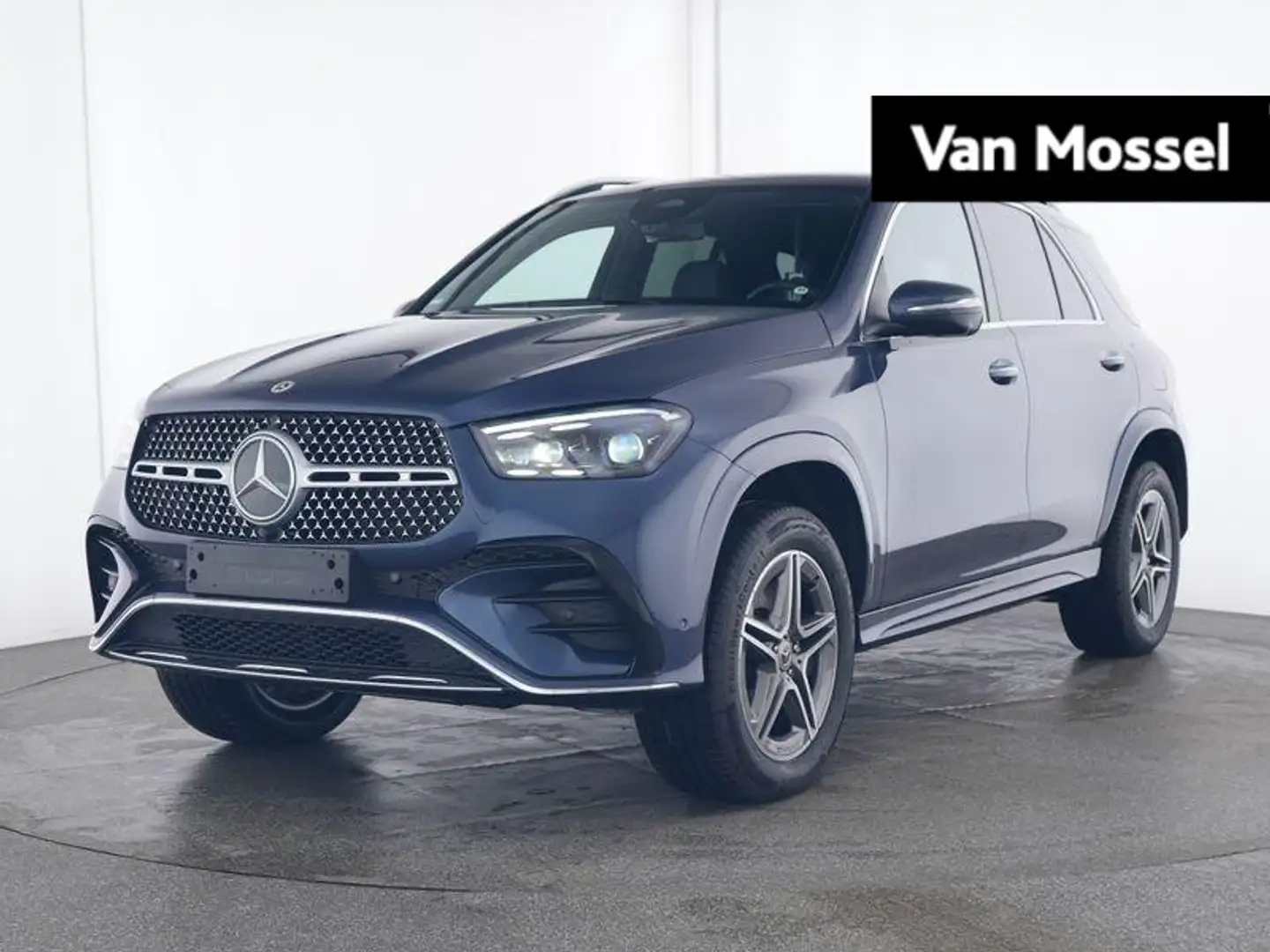 Mercedes-Benz GLE 350 de 4MATIC AMG Line + AIRMATIC + PANO DAK + TREKHAA Bleu - 1