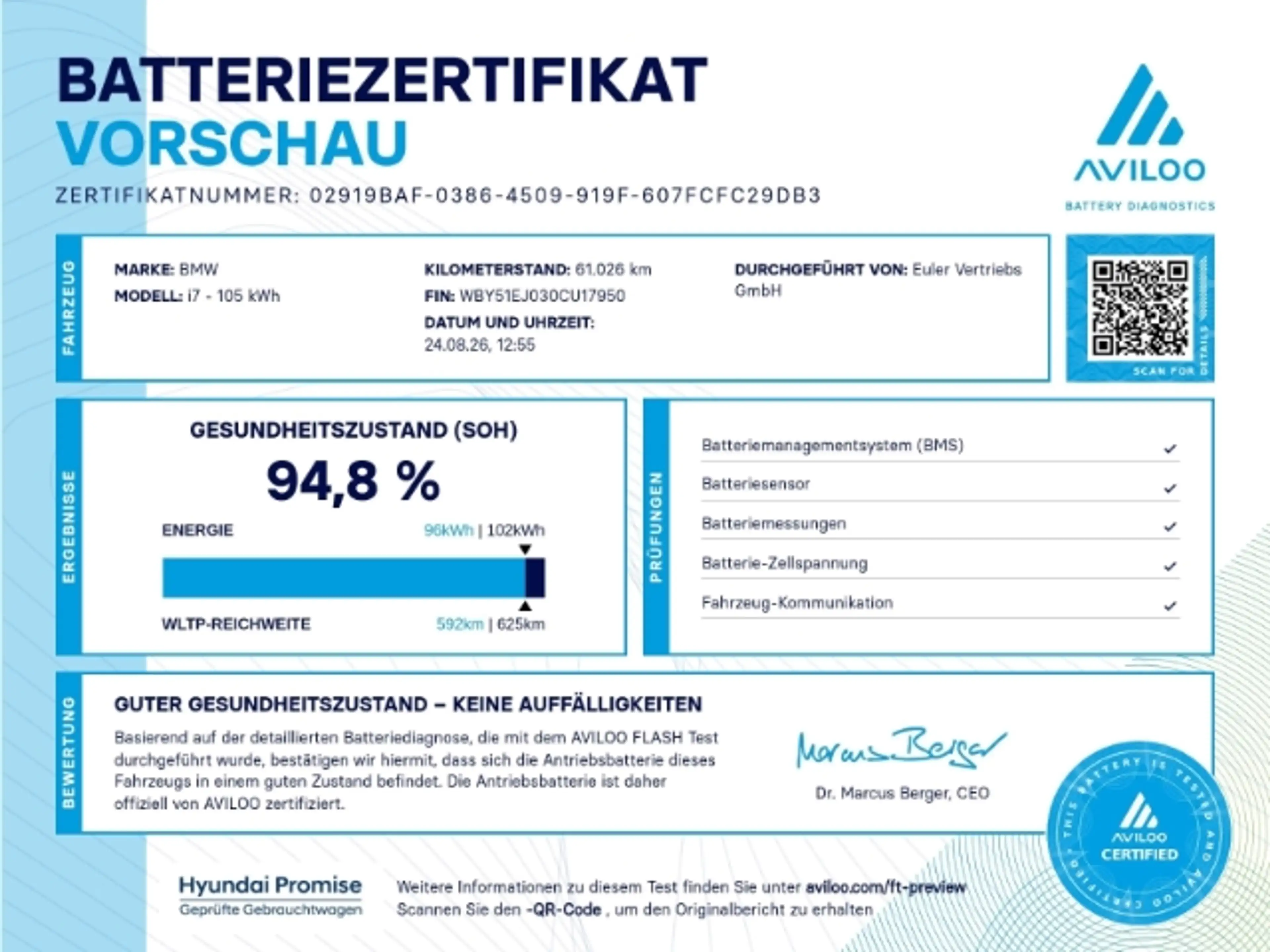 BMW i7 xDrive 60 Limousine Sportpaket Luftfederung AD Niv — photo 2