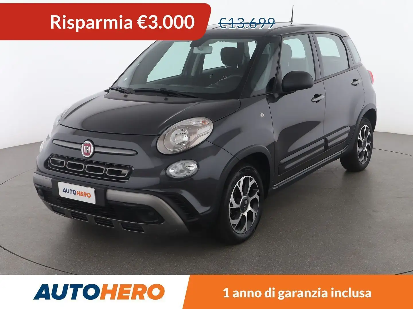 Fiat 500L 1.4 City Cross 95 CV Grau - 1