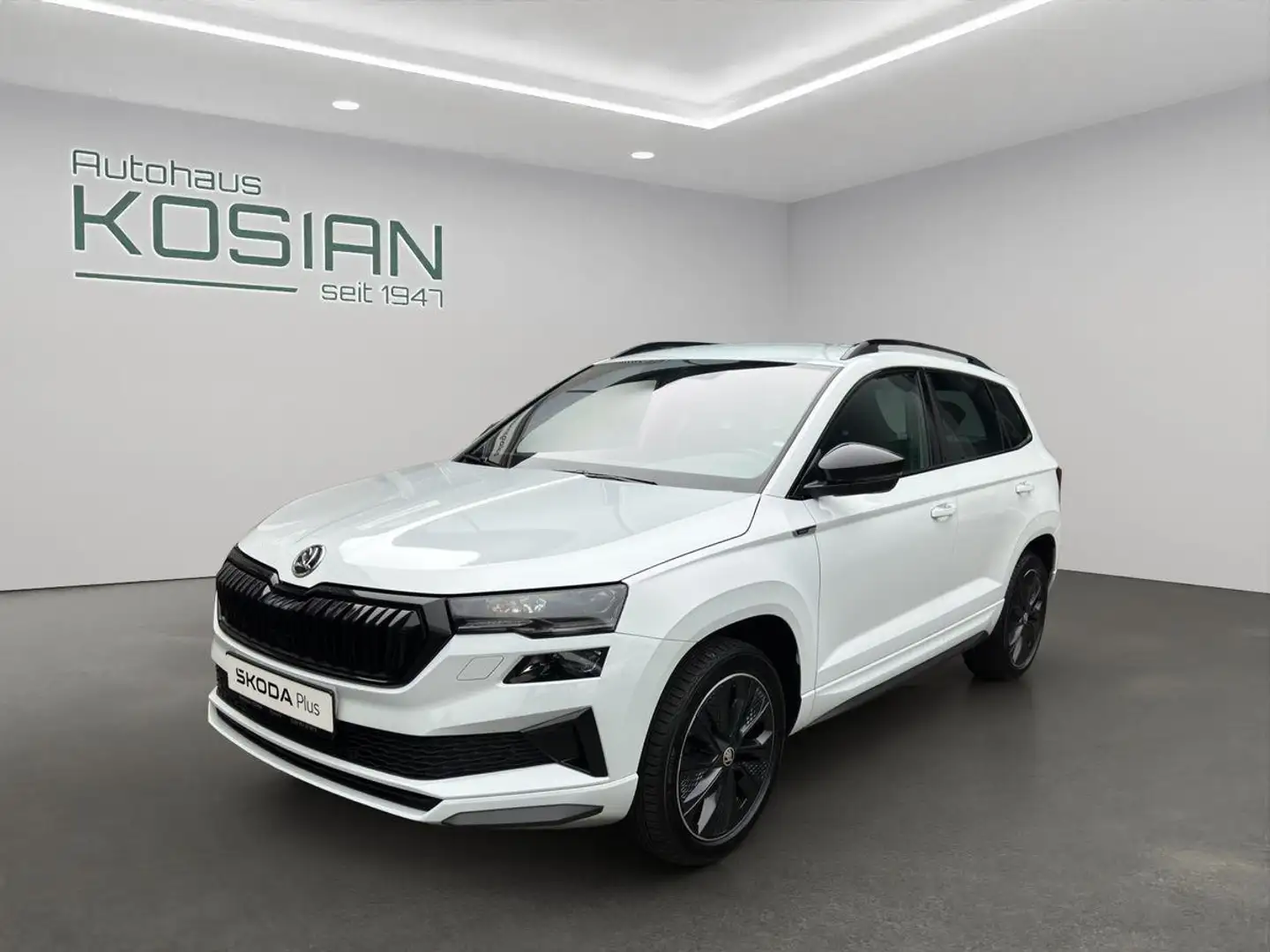 Skoda Karoq SPORTLINE 1.5 TSI NAVI+KAMERA+LED+ACC+ Blanc - 1