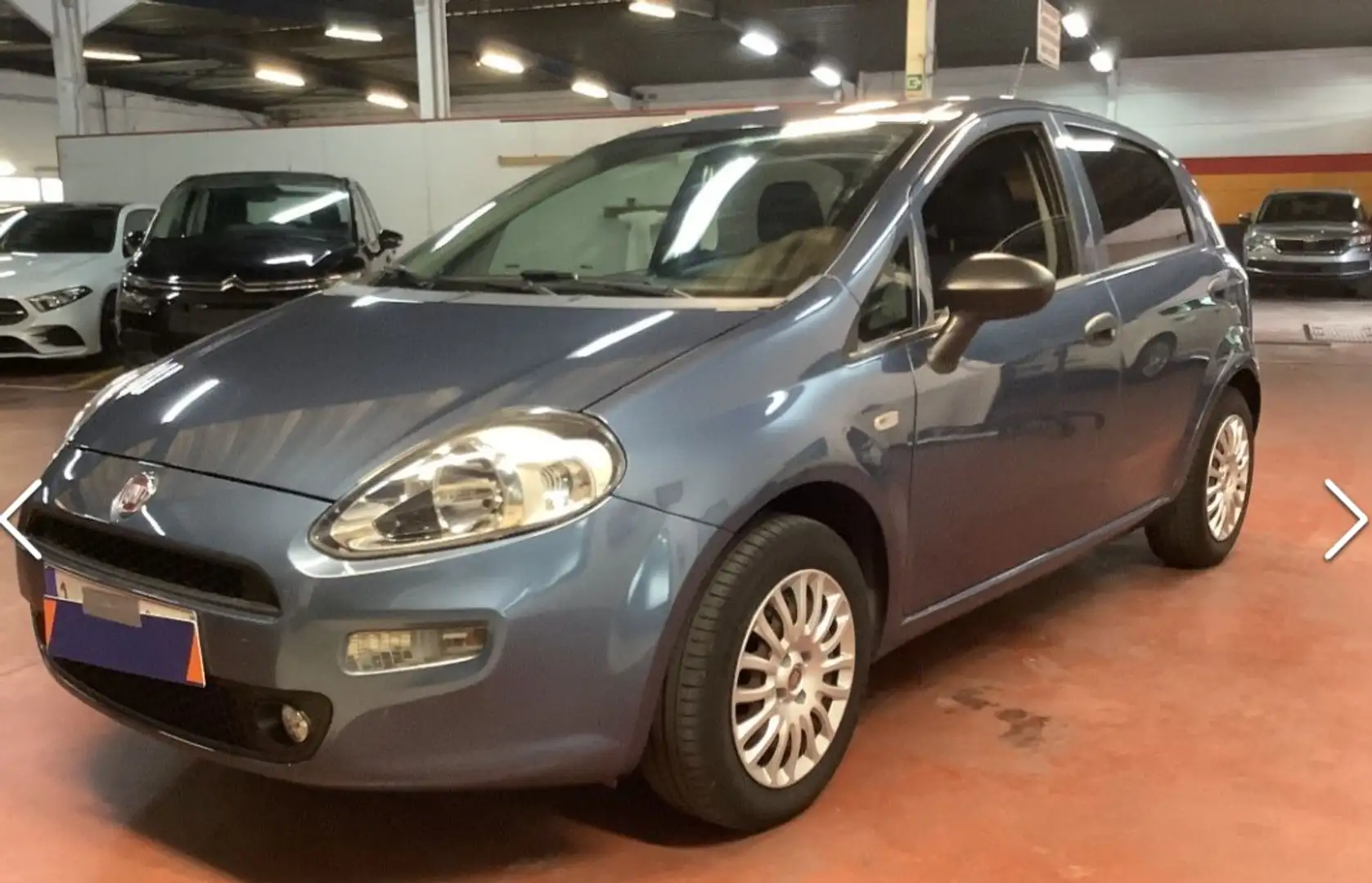 Fiat Punto Punto 5p 1.2 Lounge E6 Grigio - 1