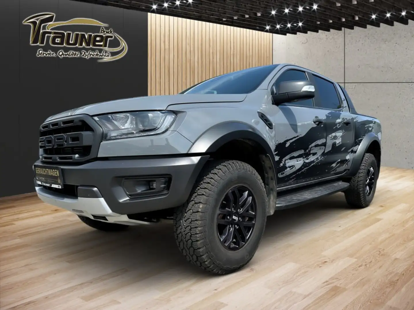 Ford Ranger Doppelkabine Raptor 4x4 2,0 EcoBlue Aut. Gris - 1