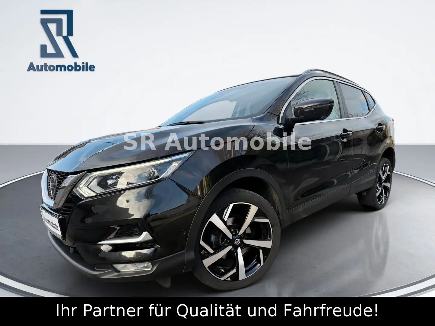 Nissan Qashqai Tekna 4x4 2.HAND*AHK*KLIMA*NAVI*LED*PDC Schwarz - 1