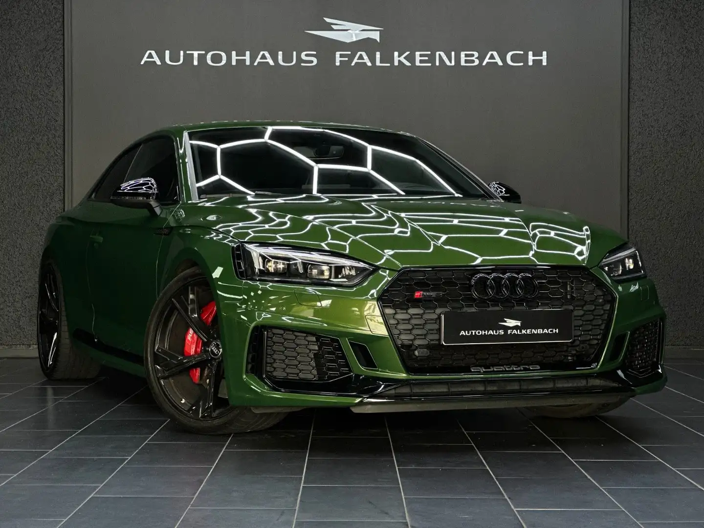Audi RS5 *COUPE*2.9 TFSI*QU*RAUTE*VIRTUAL*HUD*B&O*20" Grün - 1