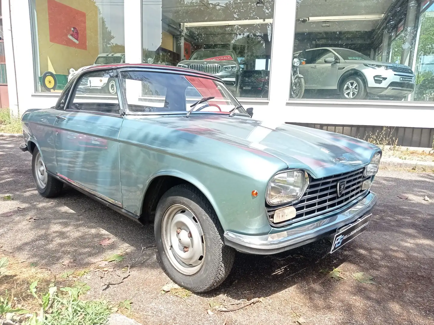 Peugeot 204 cabriolet con hard top Albastru - 1
