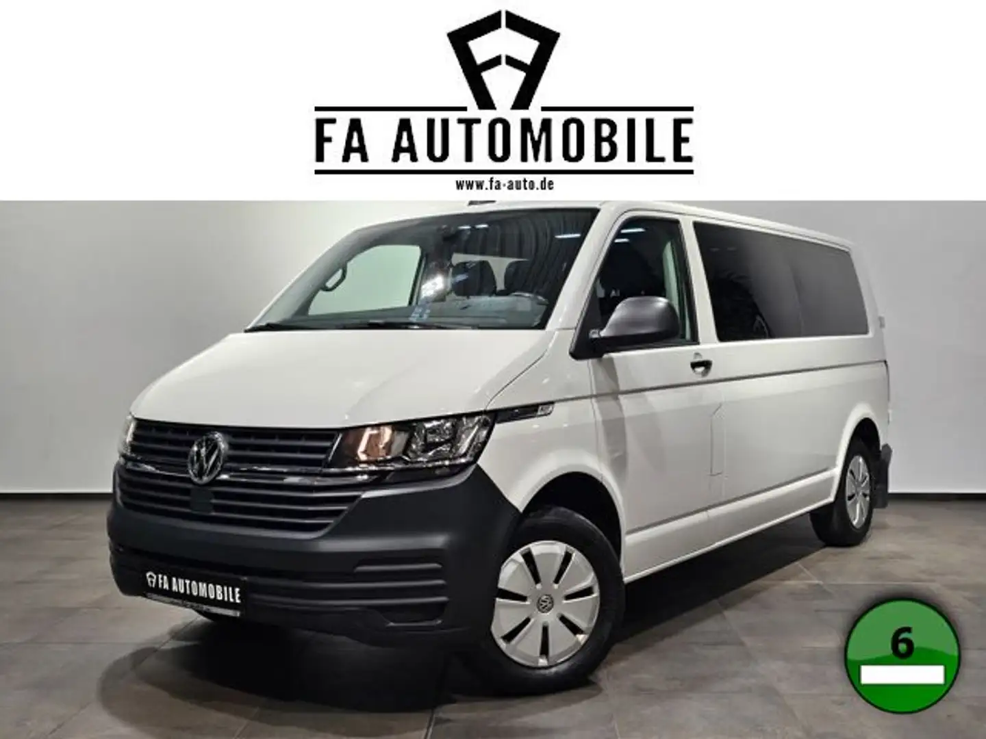 Volkswagen T6 Caravelle 2.0 TDI 9 Sitzer Lang Pdc EU6 Plus Blanc - 1