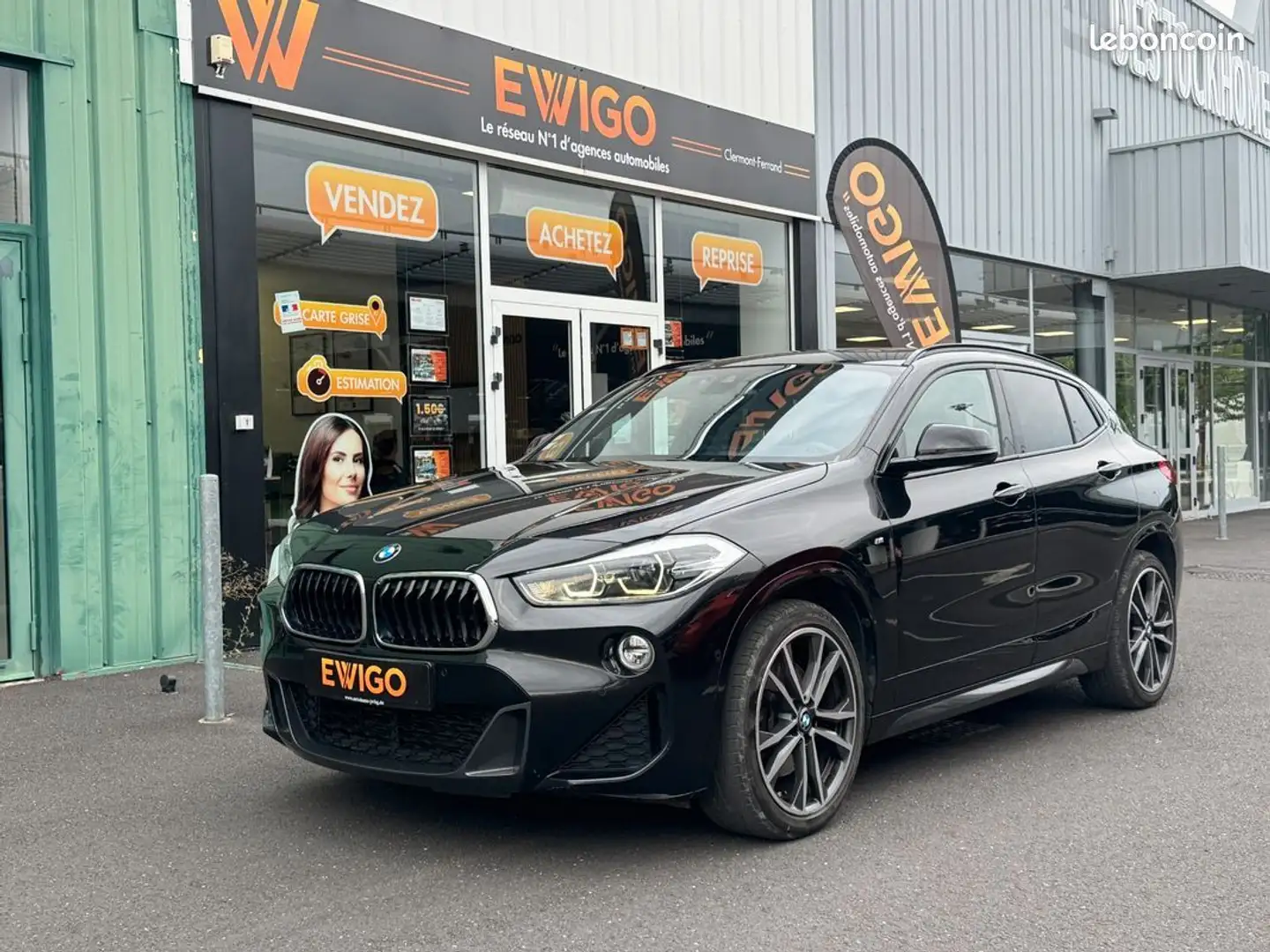 BMW X2 2.0 d 190ch m-sport xdrive bva Schwarz - 1