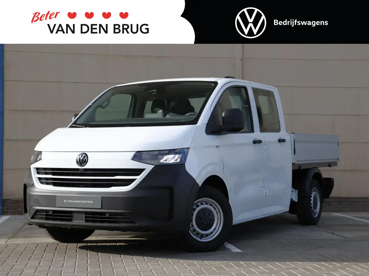 Volkswagen Transporter e-Transporter Pick-up Dubbele cabine L2 71kWh 136P — photo 1 of 36
