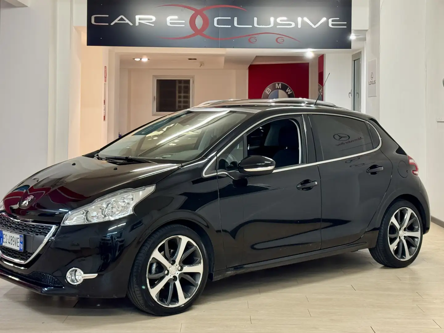 Peugeot 208 5p 1.6 HDI-UNIPRO-TETTO-GANCIO-NAVI-FULLL Nero - 1