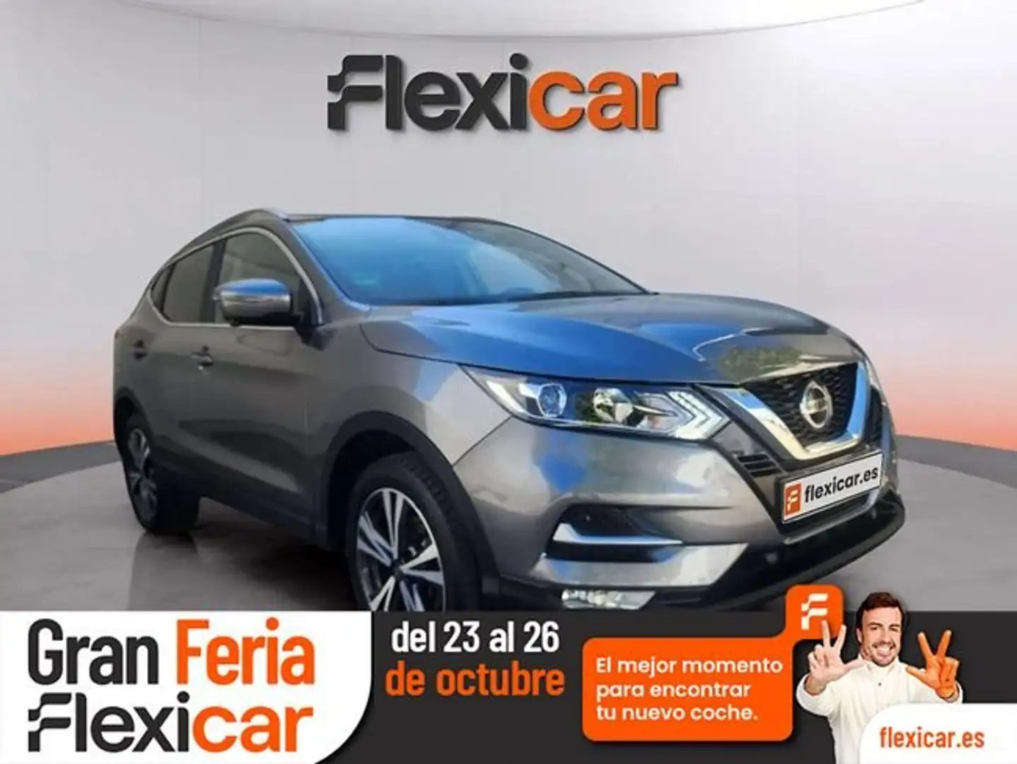 Nissan Qashqai 1.6 DIG-T N-Connecta 4x2 Gris - 1