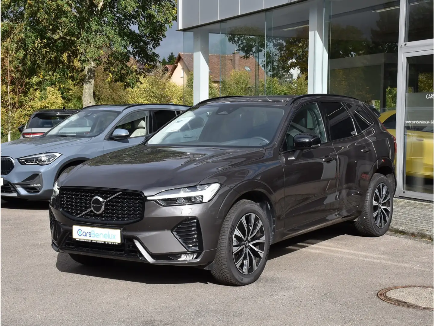 Volvo XC60 2.0 B4 D AWD Plus Dark CUIR MEMO ACC PILOT CAM H&K Gris - 2