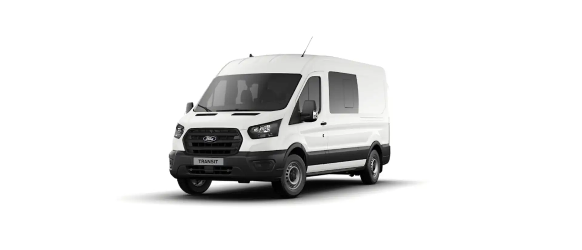Ford Transit Kasten 2.0 TDCi 350 L2 Trend Blanc - 2
