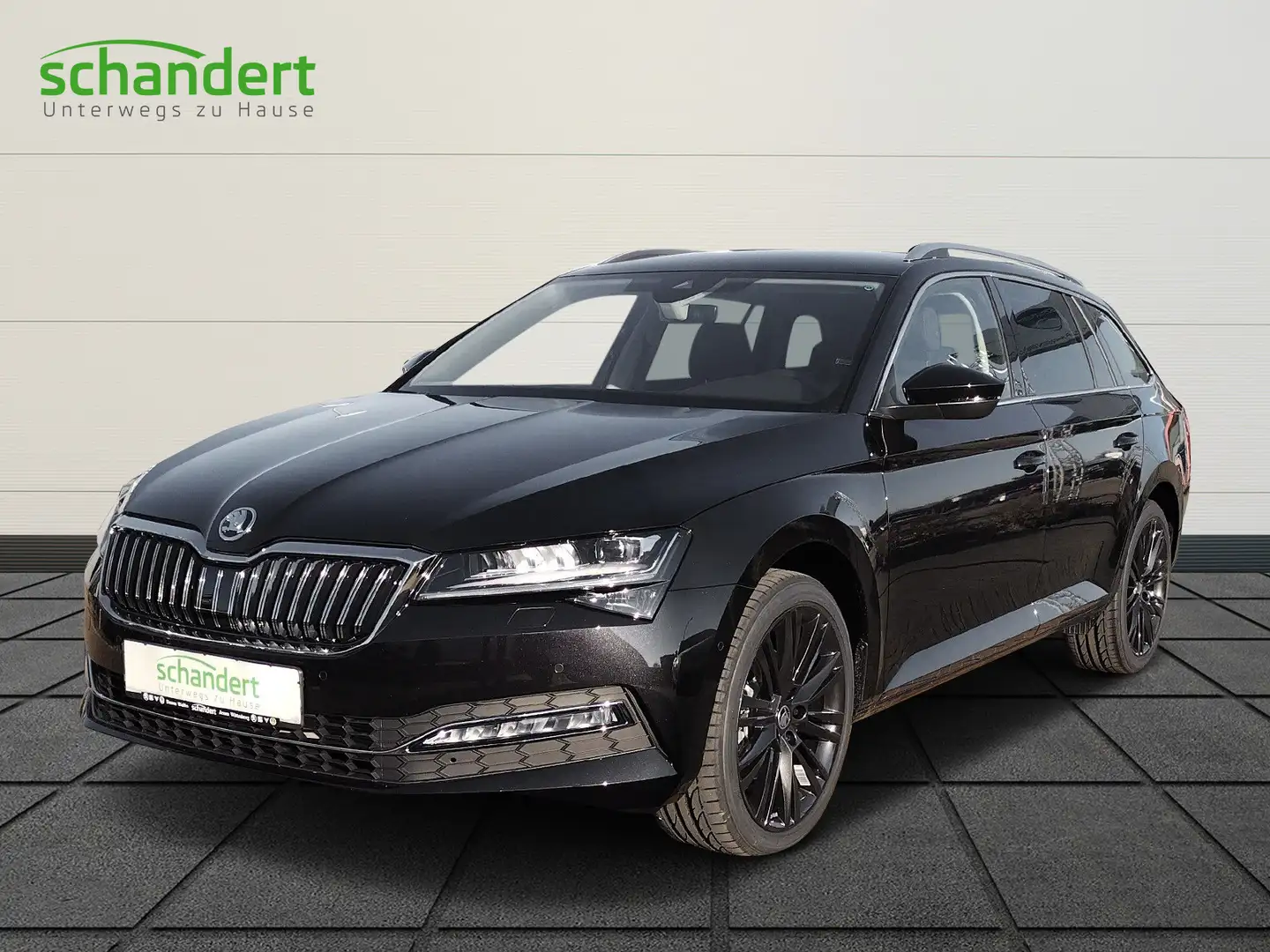 Skoda Superb Combi 2.0 TDI Style DSG LED Navi Klimaautomatik Schwarz - 1
