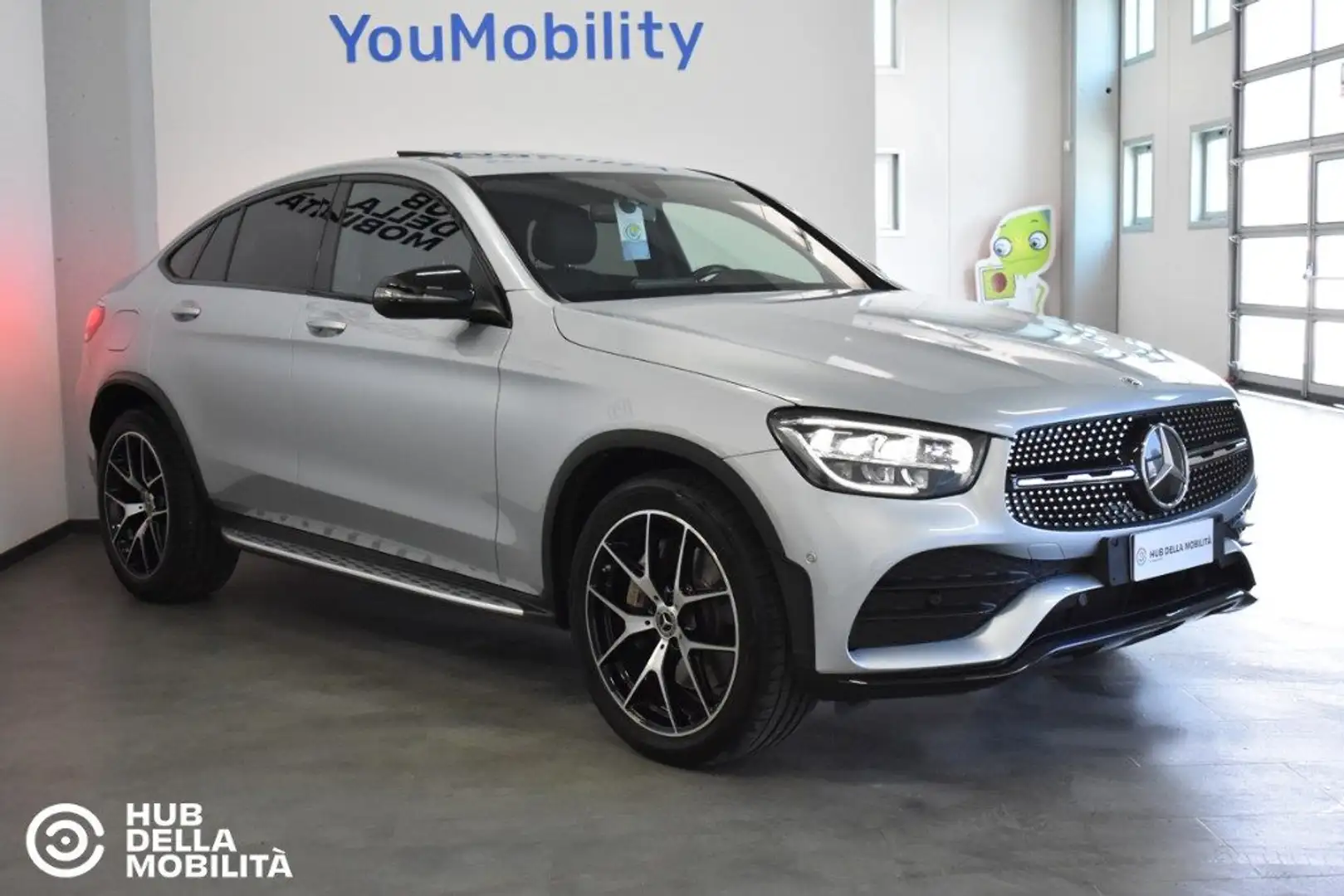 Mercedes-Benz GLC 220 d 4Matic Coupé Premium Plus Argento - 2