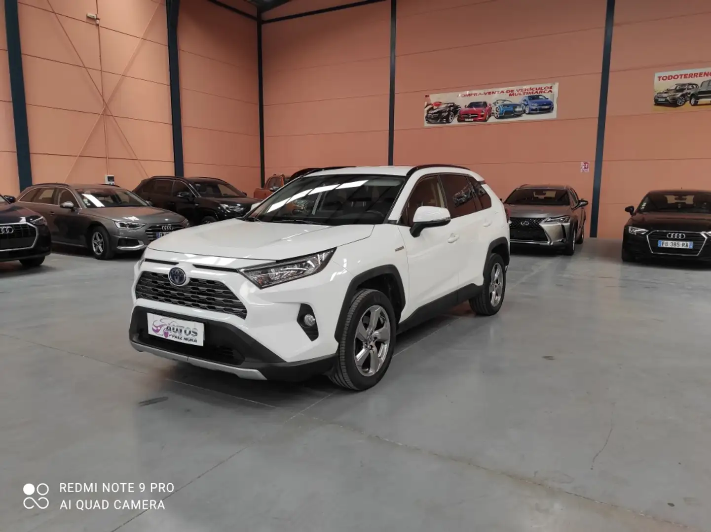 Toyota RAV 4 2.5 hybrid 4WD Feel! Blanc - 1