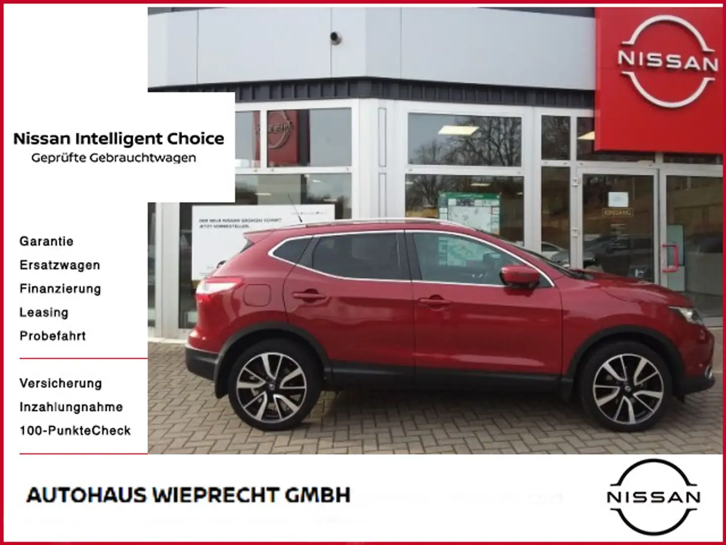 Nissan Qashqai 1.6 DIG-T TEKNA 4x2 Rot - 1