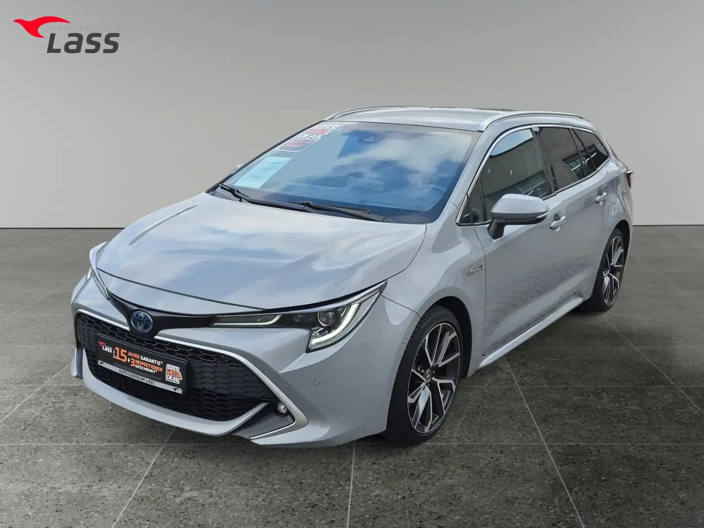 Toyota Corolla TS 2.0 Hybrid Lounge +AHK+Allwetter+Navi Grau - 2
