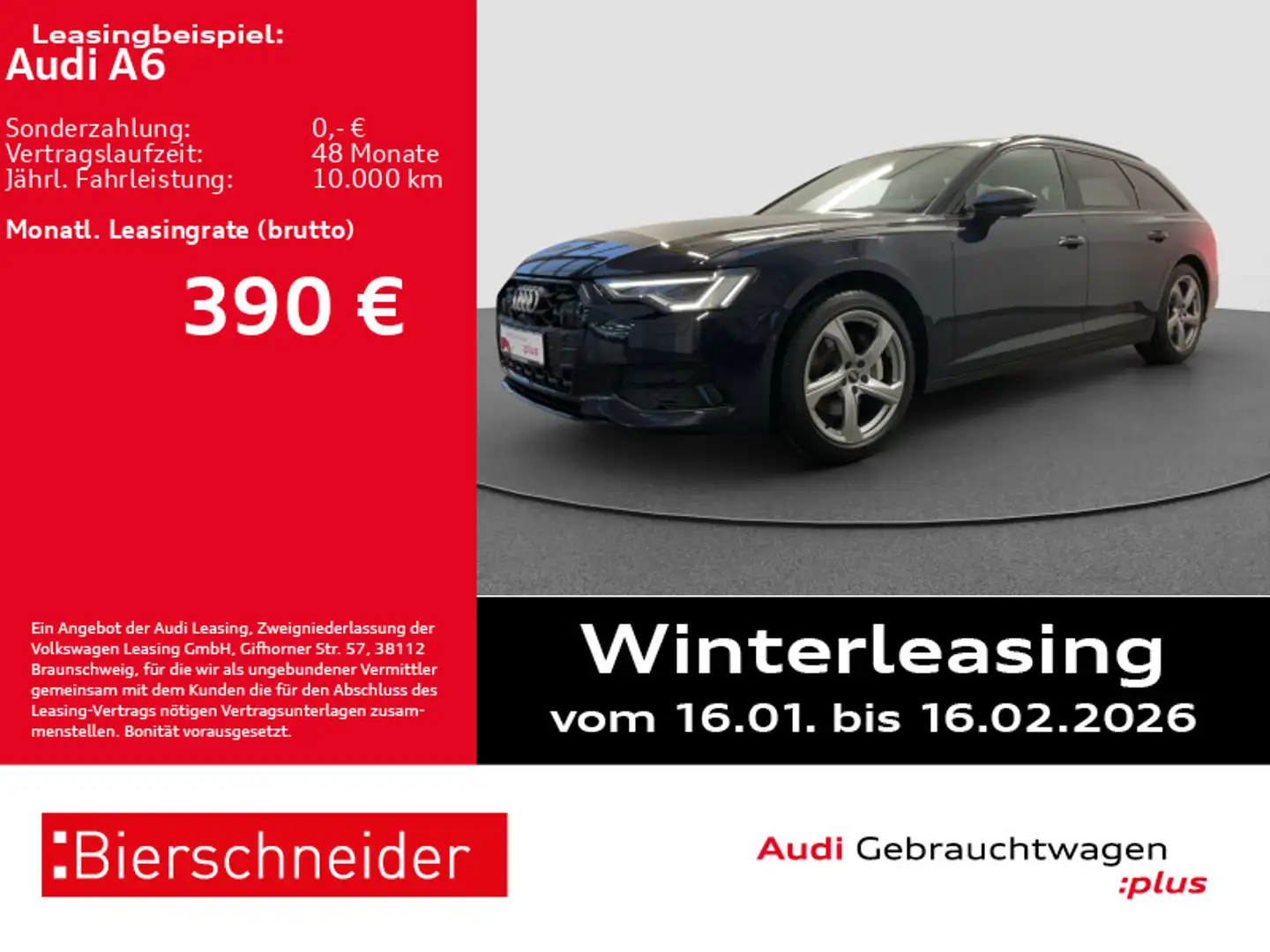 Audi A6 Av 45 TFSI advanced AHK MATRIX PANO HuD 360 Blau - 1