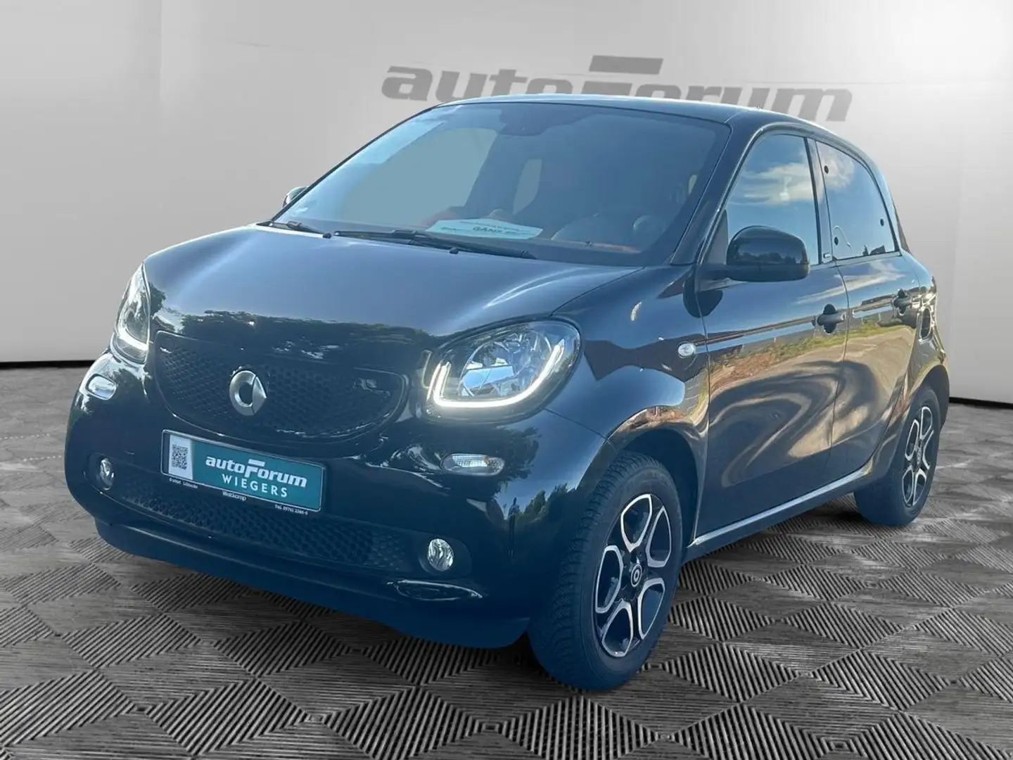 smart forFour 1,0 passion Klima+PDC+SHZ Schwarz - 2