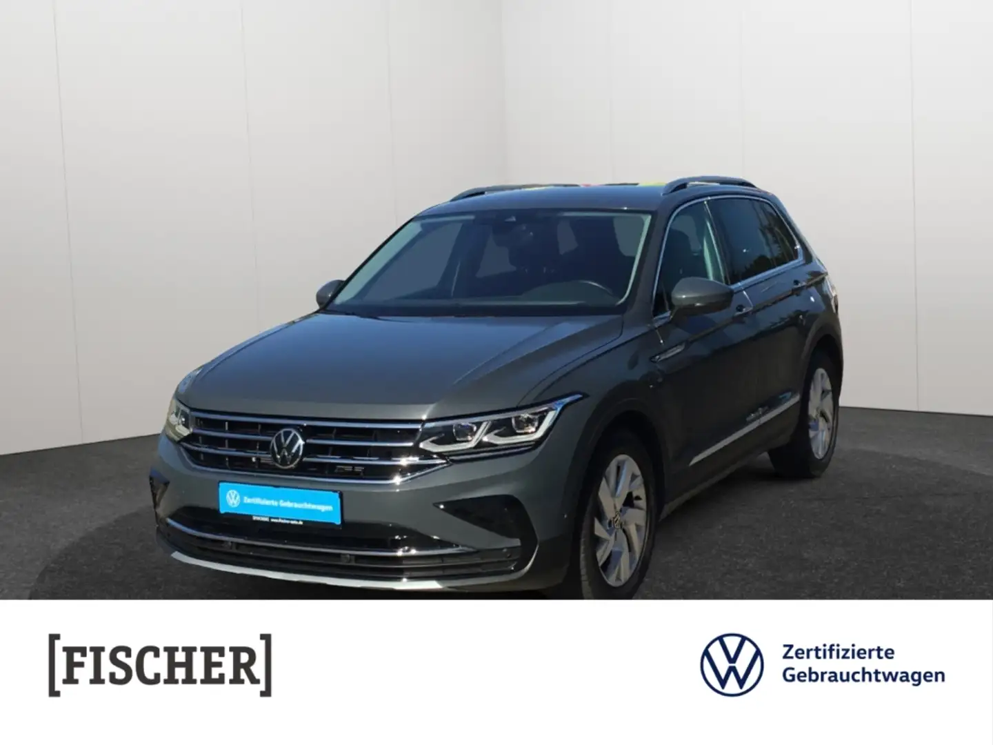 Volkswagen Tiguan 2.0TSI 4Motion DSG Elegance Matrix Navi SHZ ACC Grau - 1