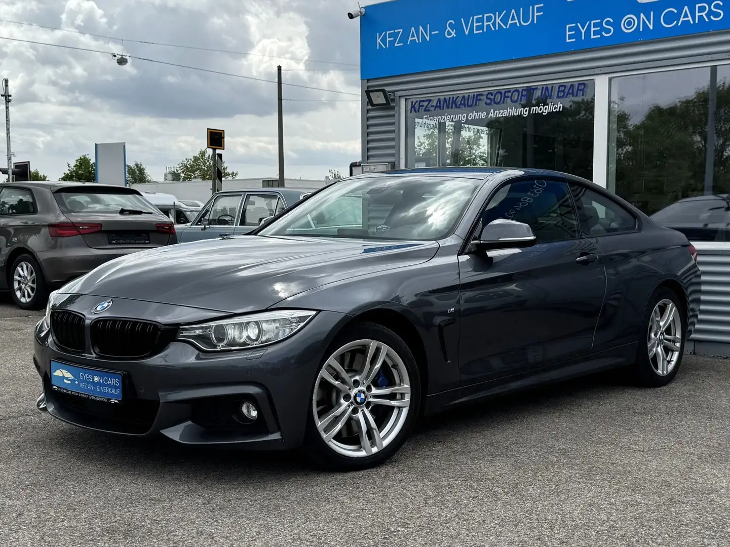 BMW 428 4er Coupe 428 i xDrive*M-Sport*AUT.*HEAD UP*UVM* Gris - 1