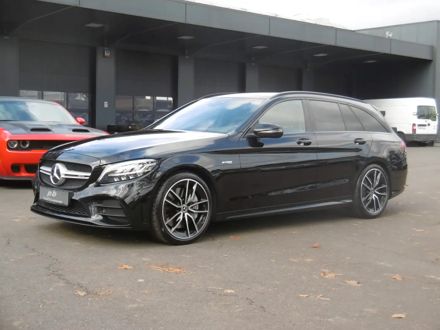 Mercedes-Benz C 43 AMG T-Modell 19" Night HUD AHK Burmester Schwarz - 2