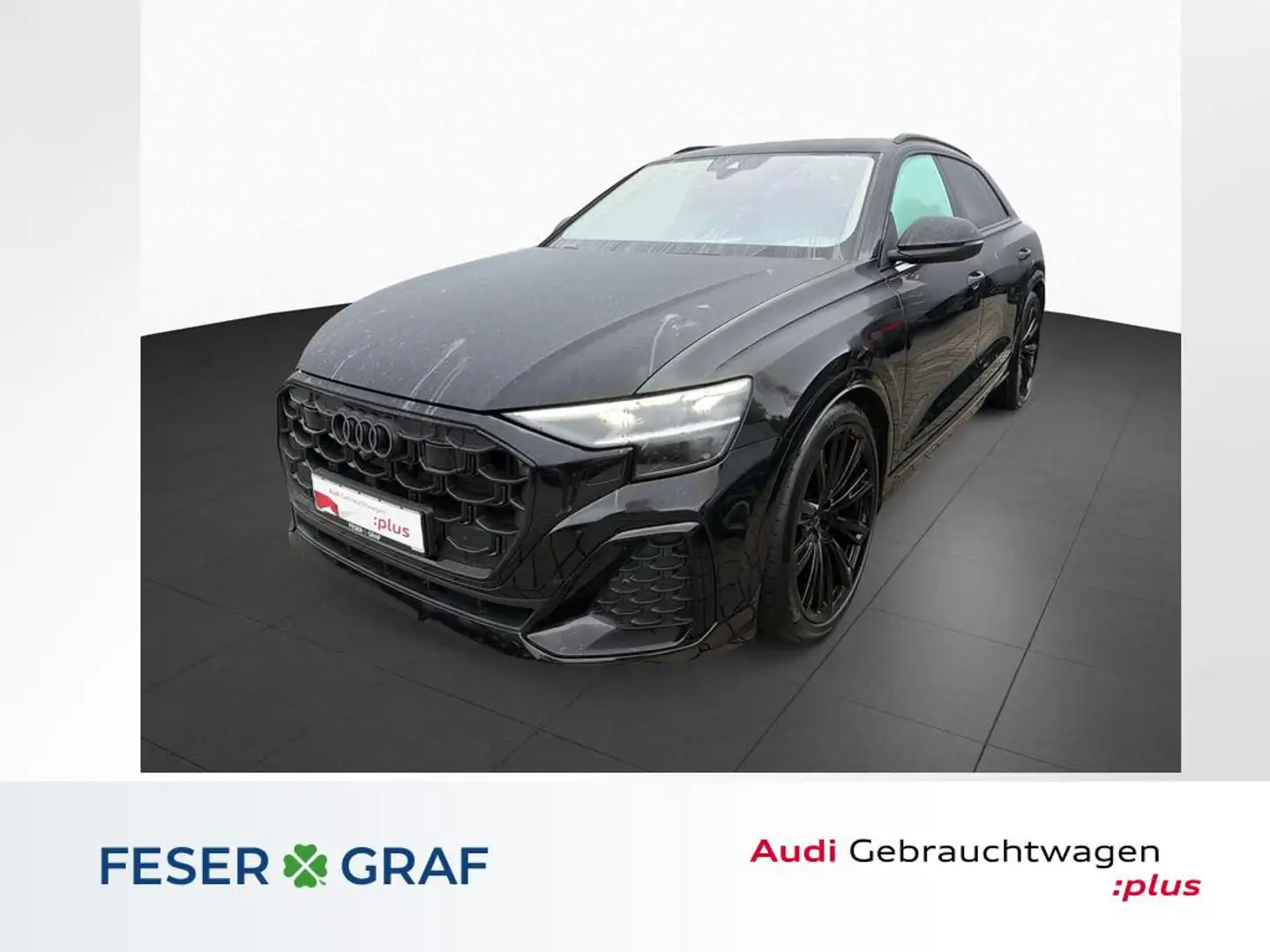 Audi Q8 50 TDI qu. tip-tr. +S line+AHK+Pano+Standheiz+ Schwarz - 1