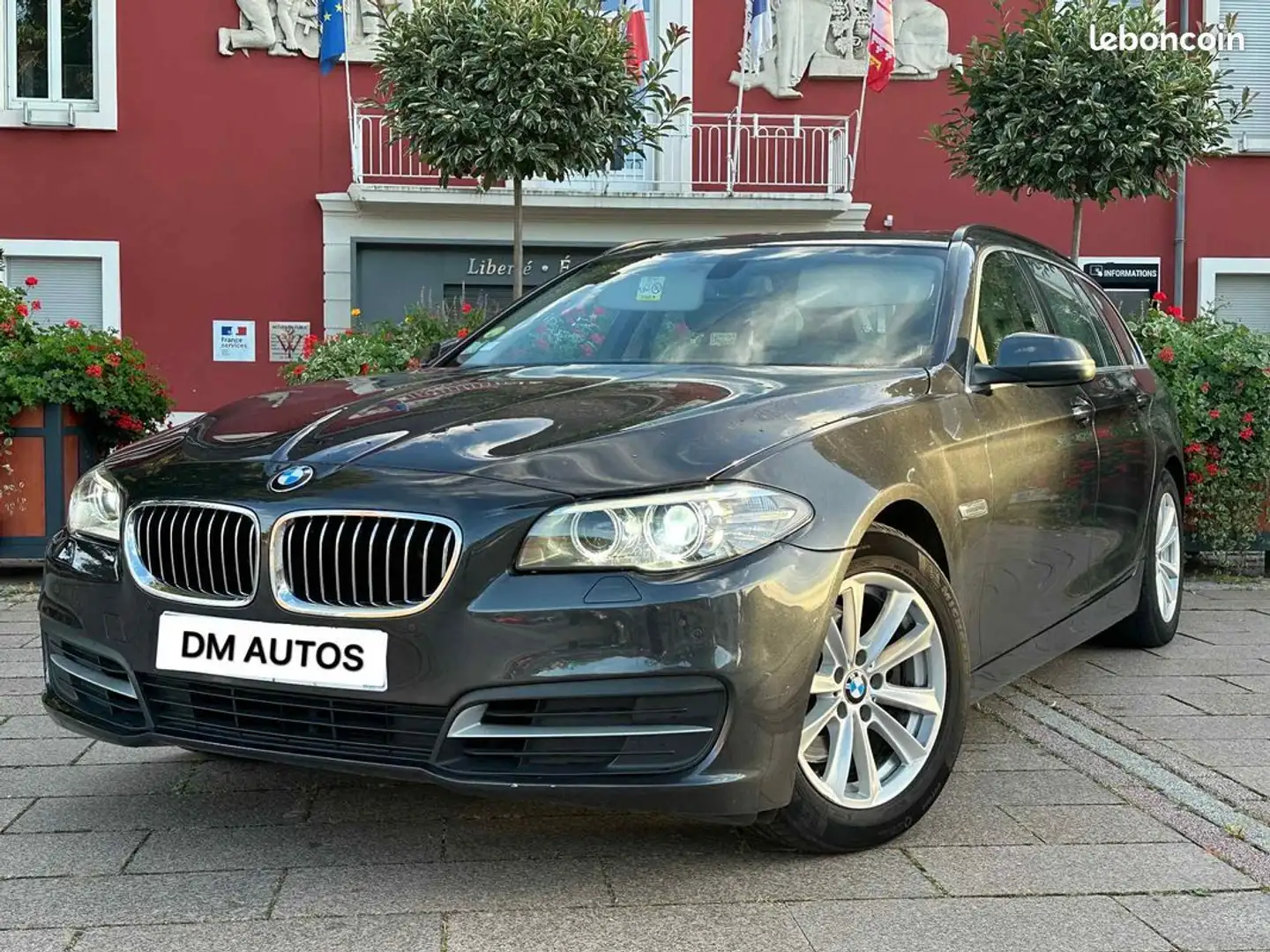 BMW 520 Touring serie 520d boite automatique 2016 Grigio - 1