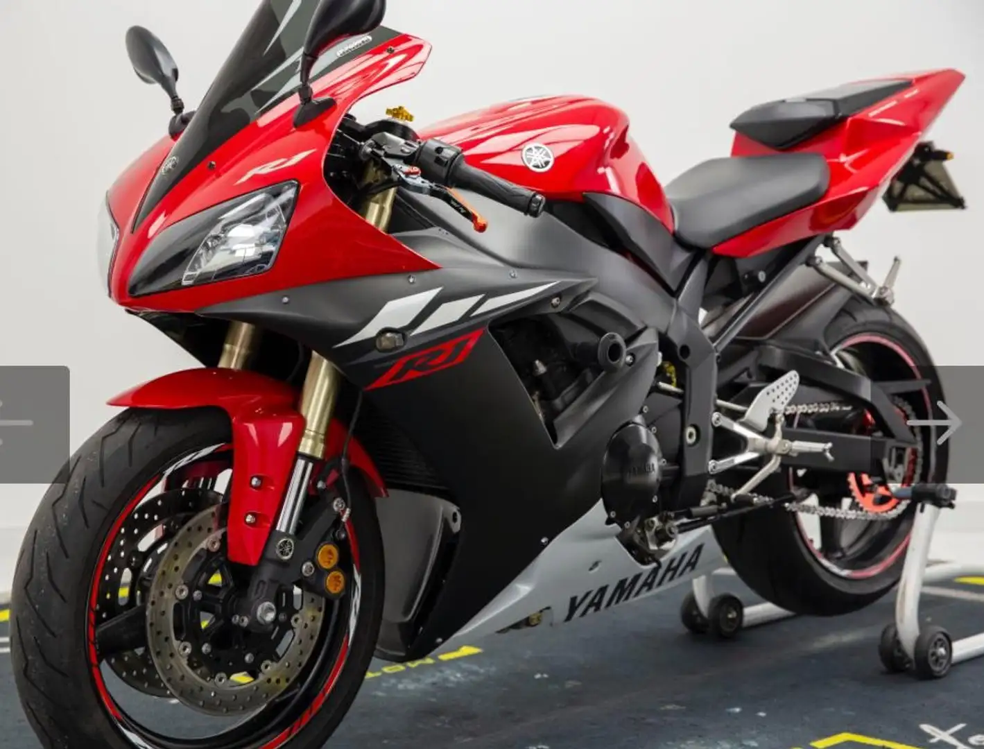 Yamaha YZF 1000 deltaforce Piros - 2