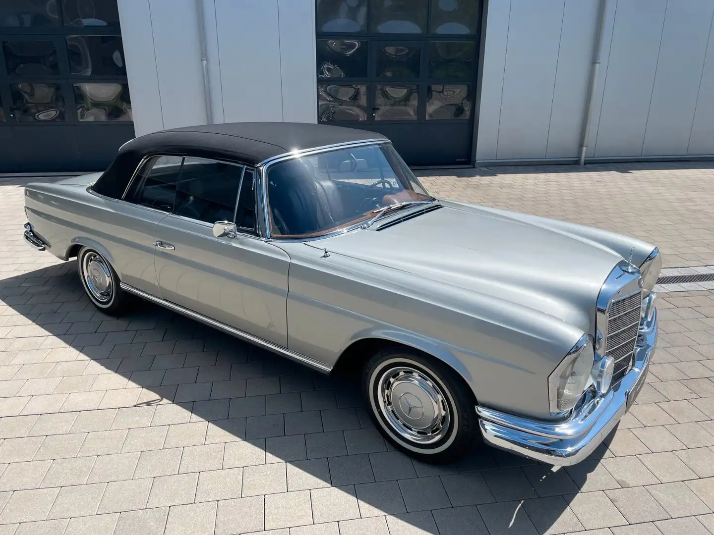 Mercedes-Benz 250 SE*W111*Cabriolet*Dt. EZ*Historie Silber - 2