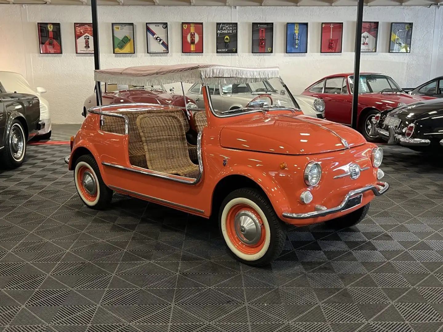 Fiat 500 Ghia Goud - 1