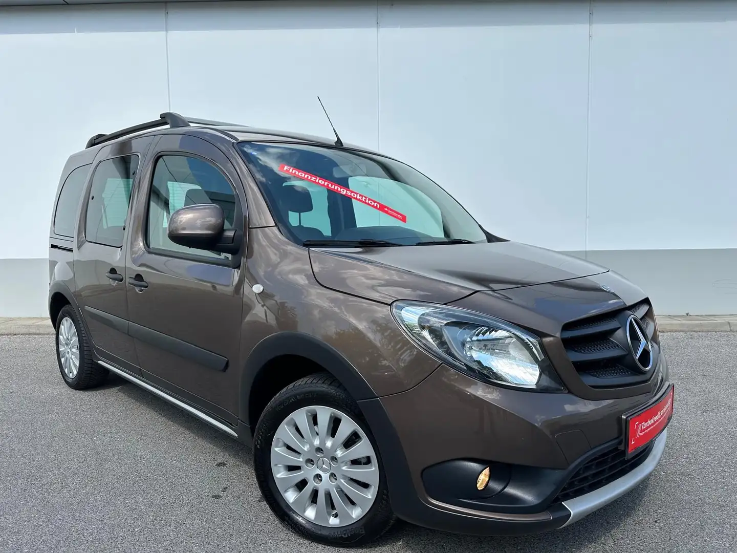 Mercedes-Benz Citan 109 CDI Lang // KLIMA // TEMP// NUR 130 TKM // Braun - 1