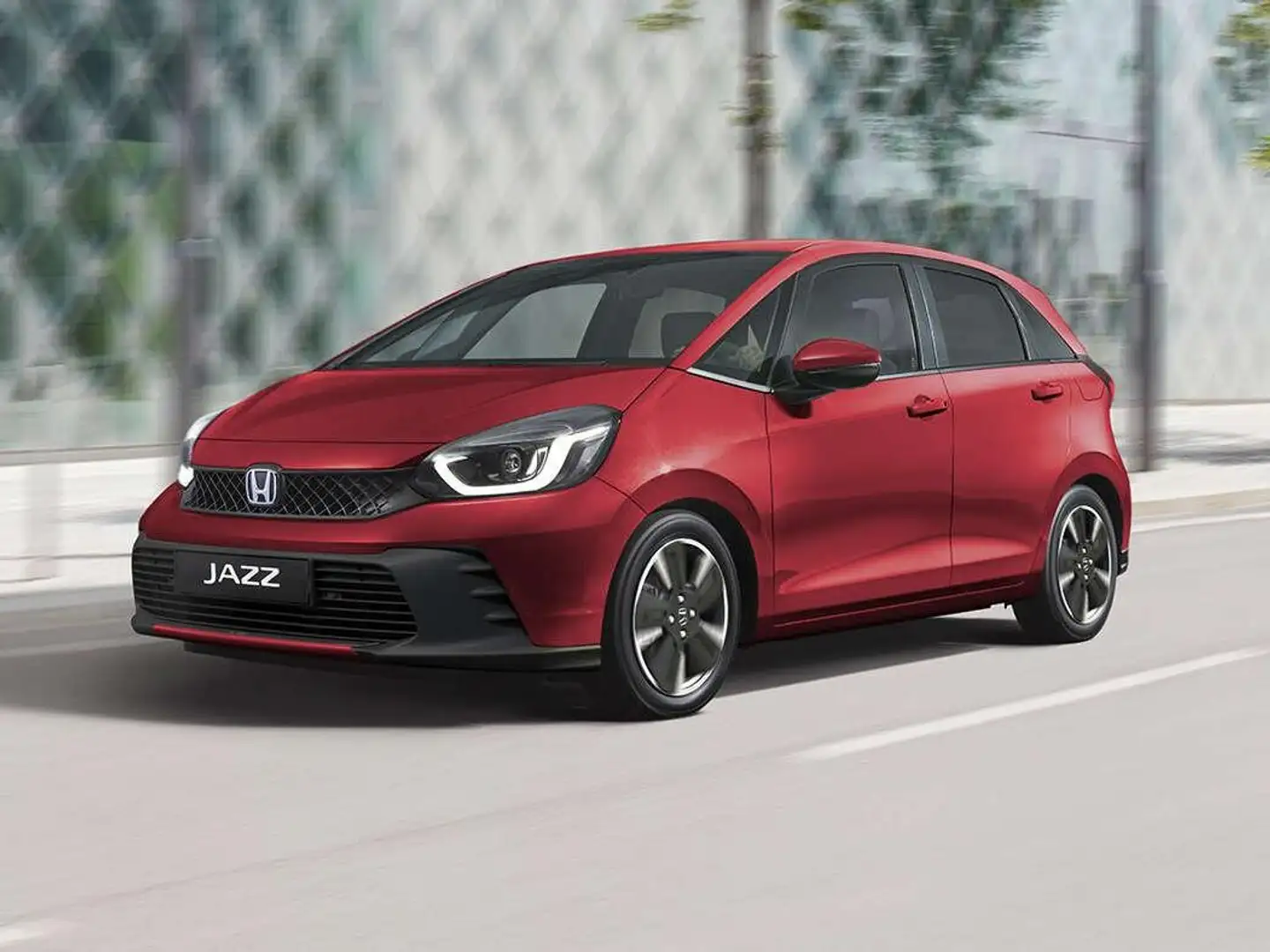 Honda Jazz 1.5i-MMD e:HEV Advance -€5250 SALON ACTIE Rood - 1