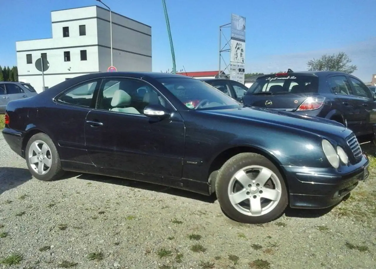 Mercedes-Benz CLK 200 Coupe Elegance Autom./ TOP/ org km/ 1. Hand/ scheckheft/ Leder+eSSD+Klima+Alu, foto 4