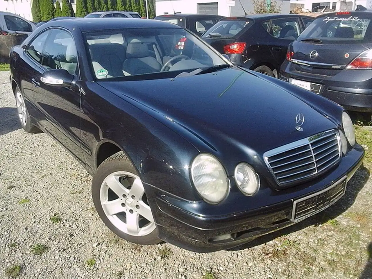 Mercedes-Benz CLK 200 Coupe Elegance Autom./ TOP/ org km/ 1. Hand/ scheckheft/ Leder+eSSD+Klima+Alu, foto 3
