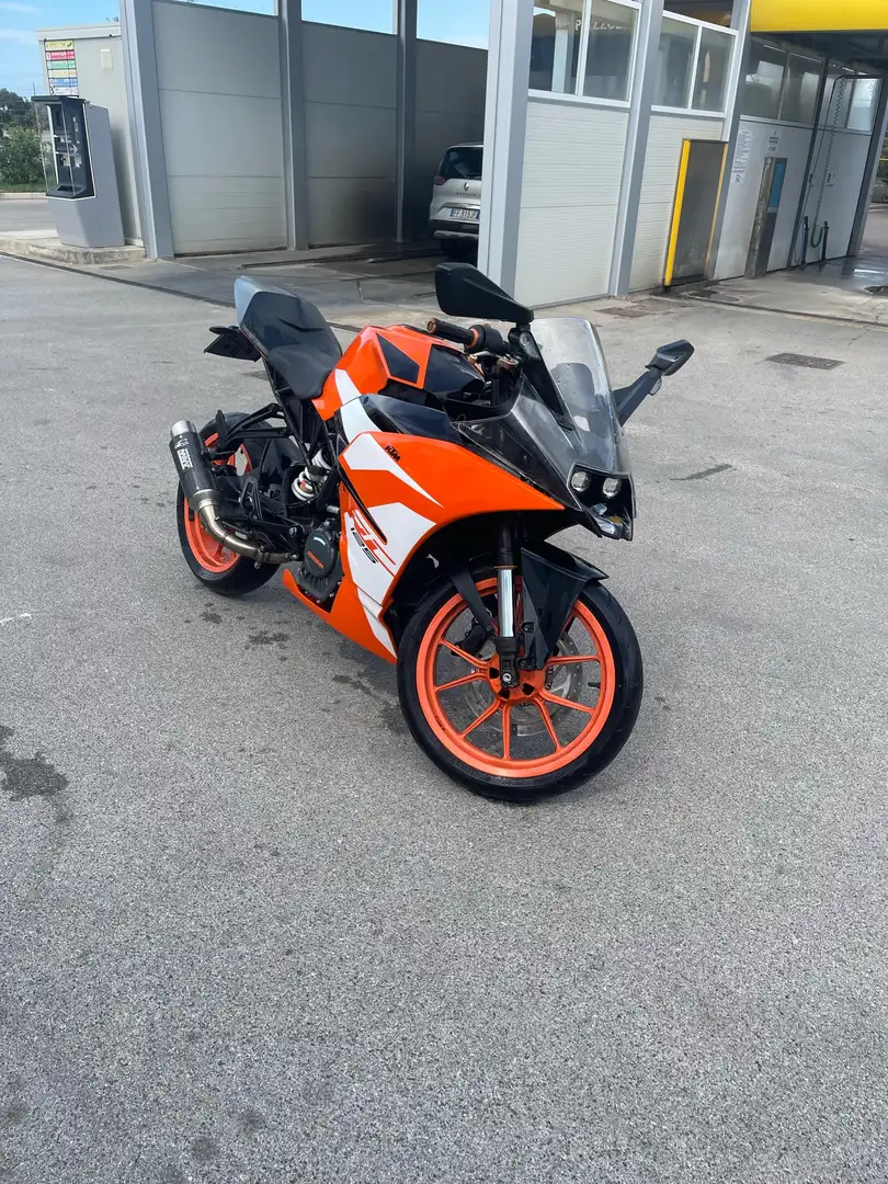 KTM RC 125 ABS Oranje - 2