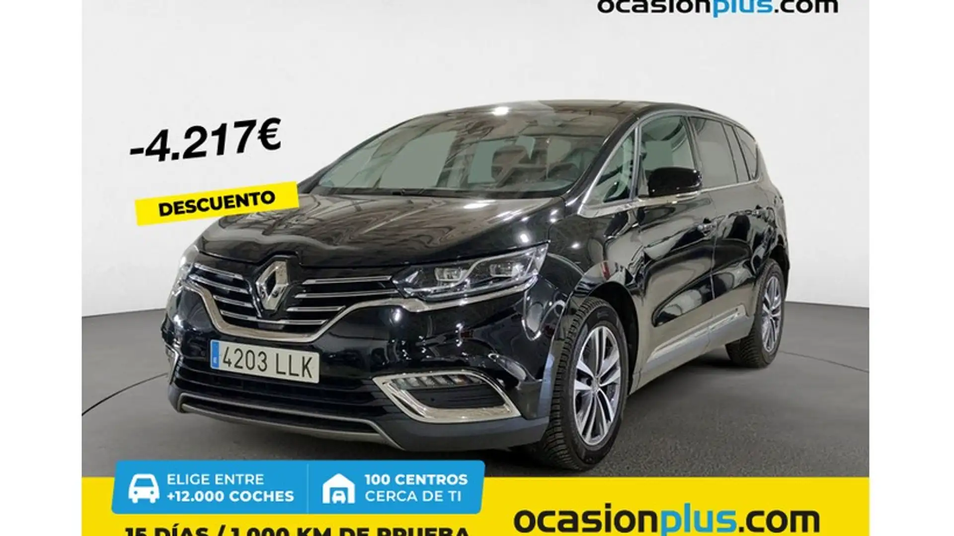 Renault Espace Blue dCi TT Limited EDC 118kW Negro - 1