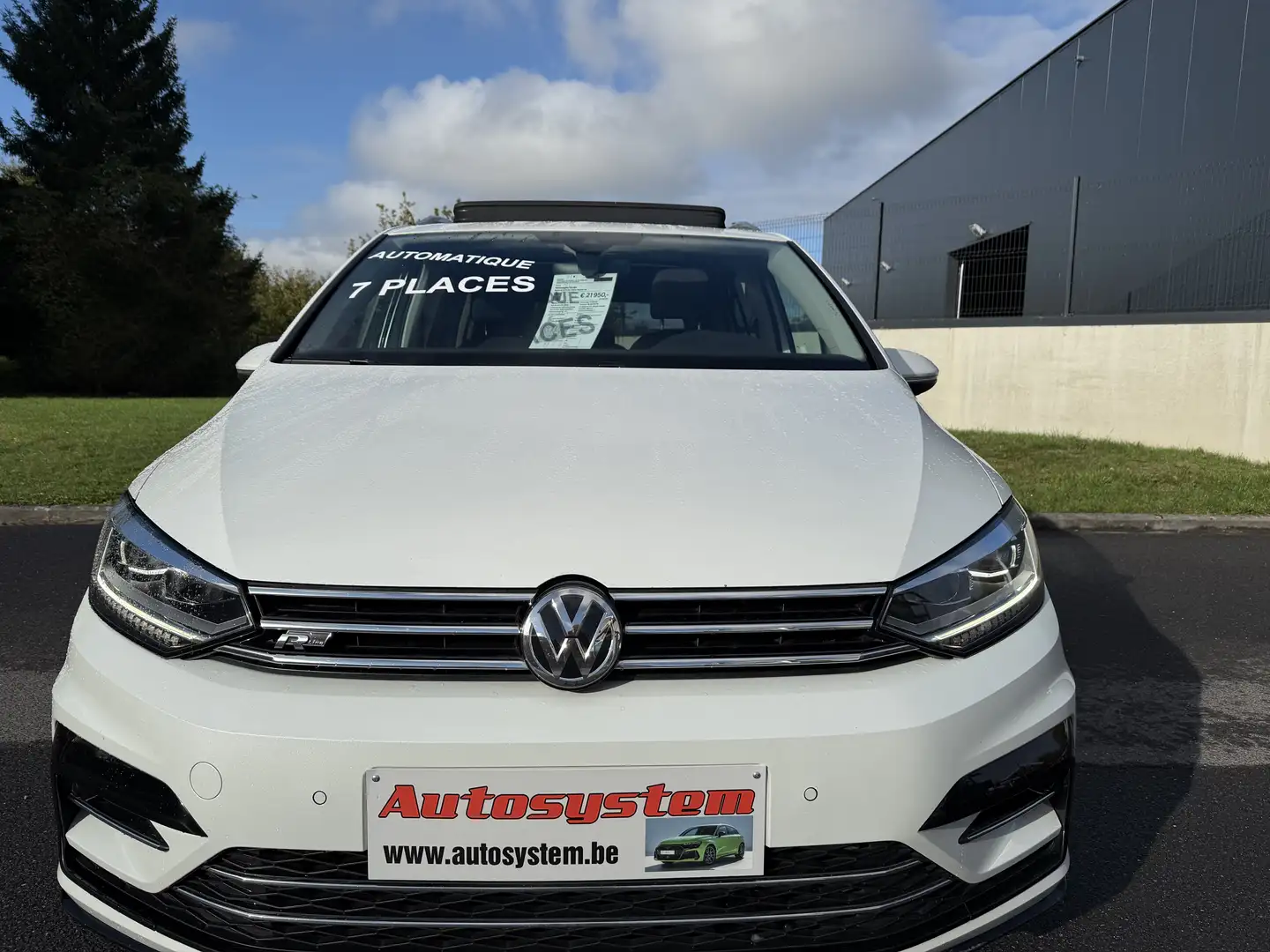 Volkswagen Touran Touran 2.0 TDi R-Line 7 Places Highline DSG Blanc - 2