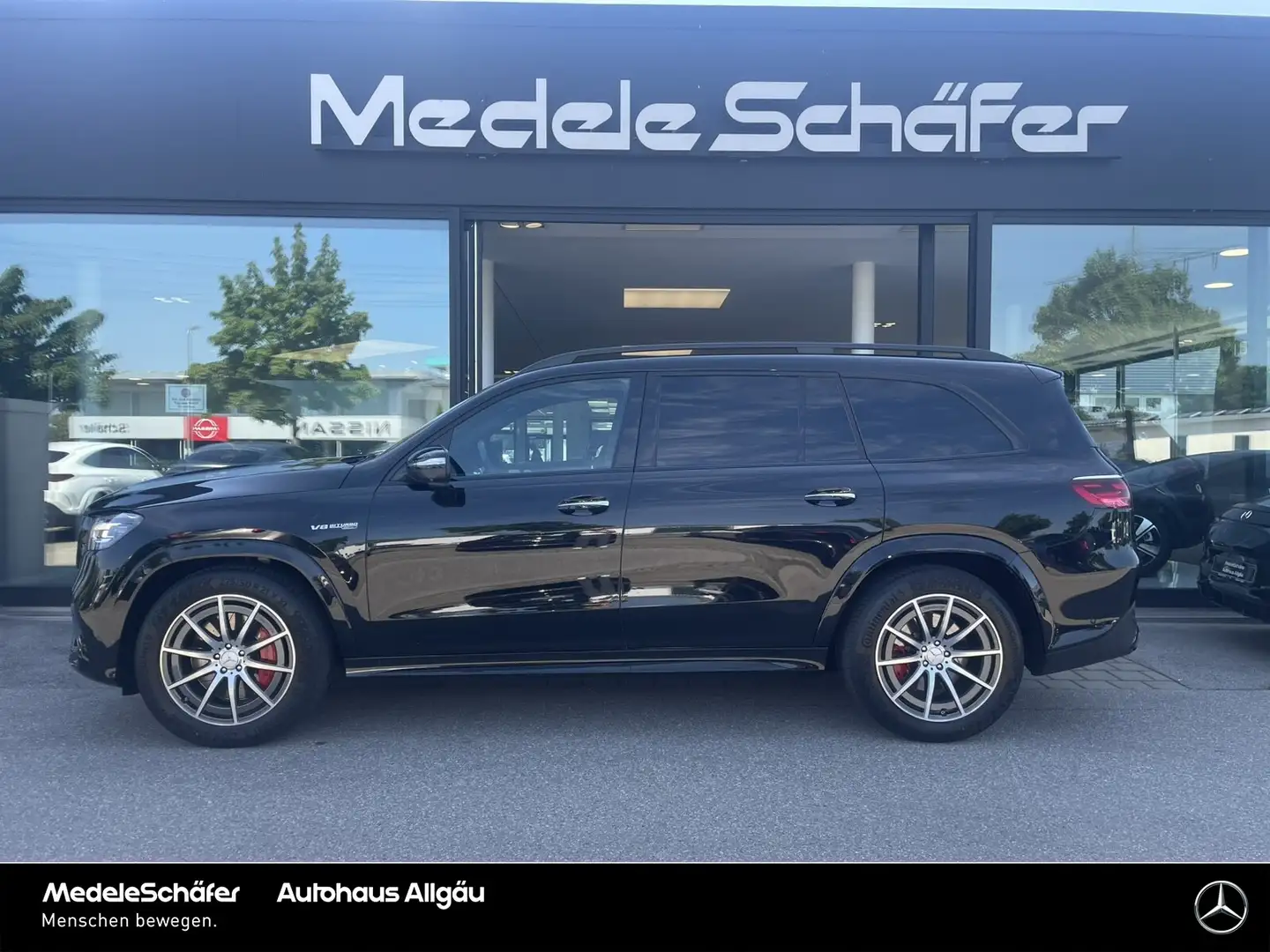 Mercedes-Benz GLS 63 AMG GLS 63 AMG 4M+ Premium+ AHK MASSAGE NAPPA NP199 Чёрный - 2